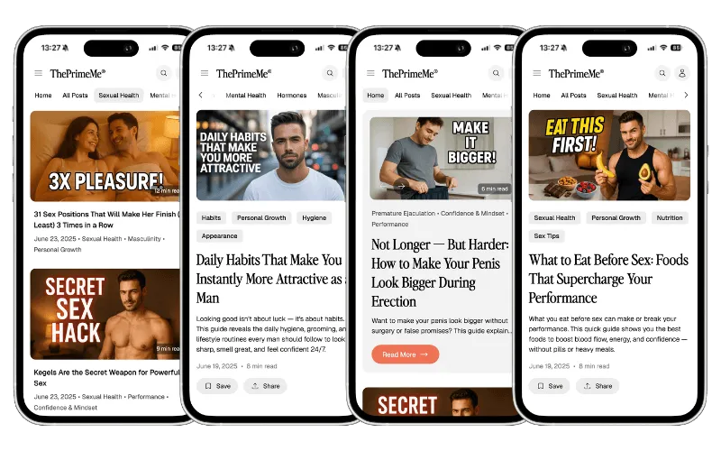 Step 5 – Unlock expert resources to boost confidence, energy, and bedroom performance